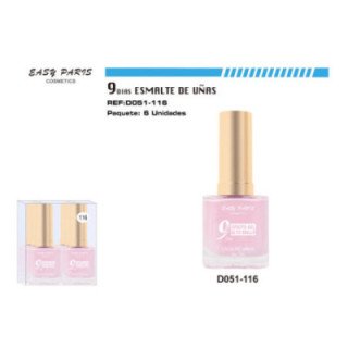 D051-116 : LACA DE UÑAS 9 DIAS 6/U 144/U