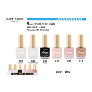 D051-B02 : LACA DE UÑAS 9 DIAS 288/U