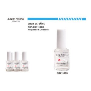 D041-003 : LACA DE UÑAS INCOLOR 144/U