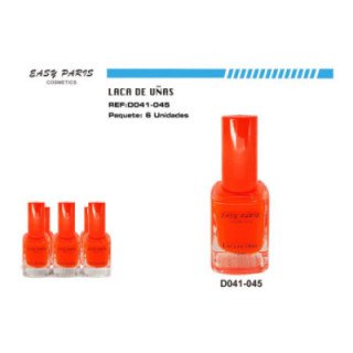 D041-045 : LACA DE UÑAS NARANJA FOSF.144/U