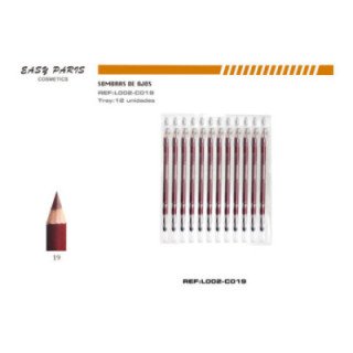 L002-C19 : LAPIZ CON SACAPUNTA+DIFUMINADOR 12/U 144