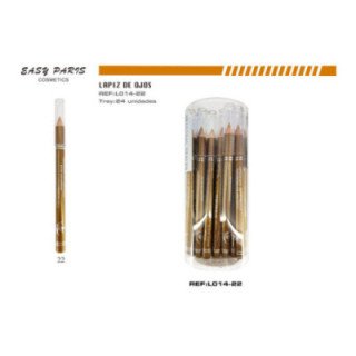 L014-22 : LAPIZ CORTO DORADO 288/U