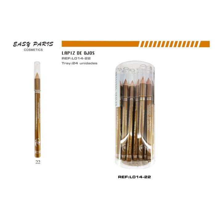 L014-22 : LAPIZ CORTO DORADO 288/U