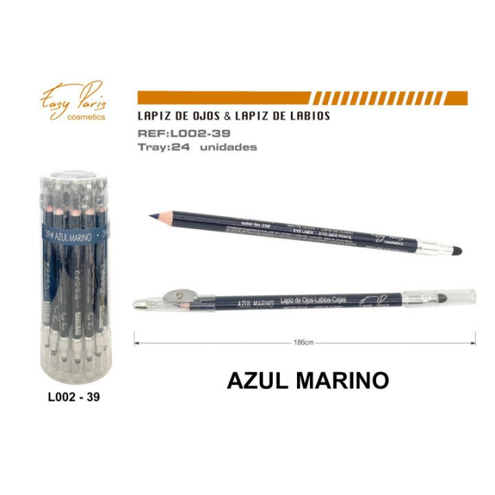 L002-39 : LAPIZ DE OJOS AZUL MARINO 288/U