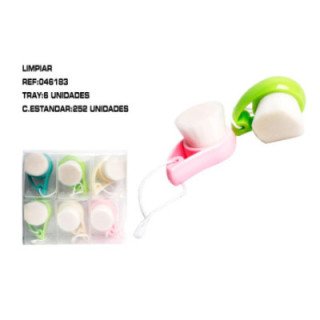 046183 : CEPILLO LIMPIEZA FACIAL 6/U 252/C