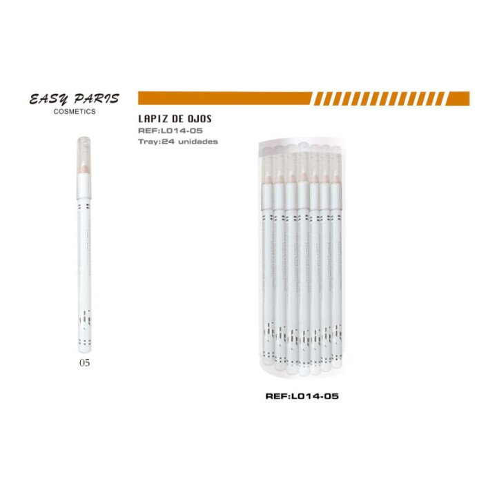 L014-05 : LAPIZ MADERA BLANCO MATTE 288/U
