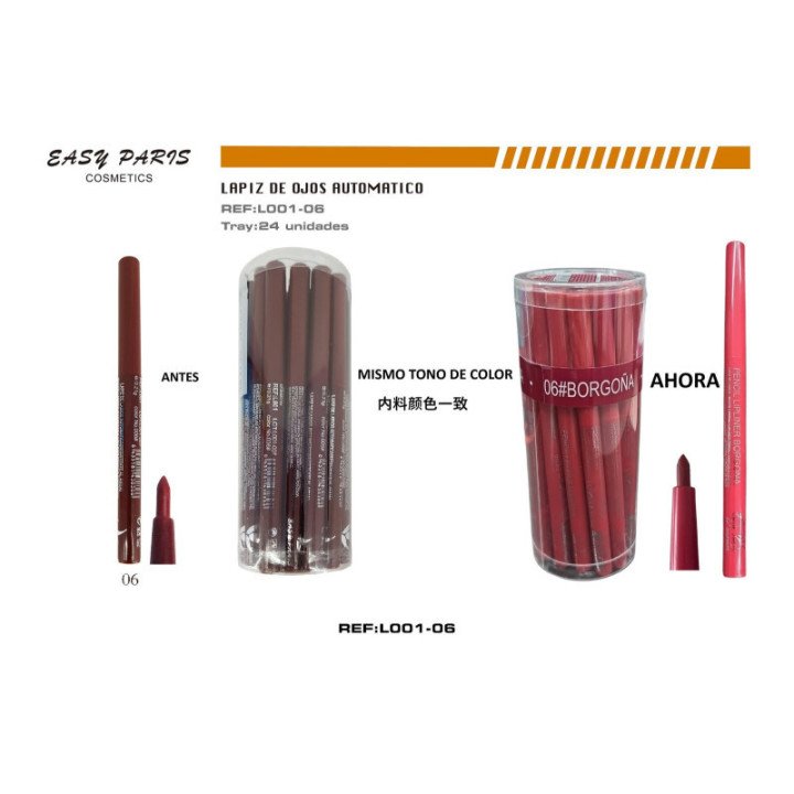 L001-06 : LAPIZ AUTOMATICO BORGOÑA 288/U