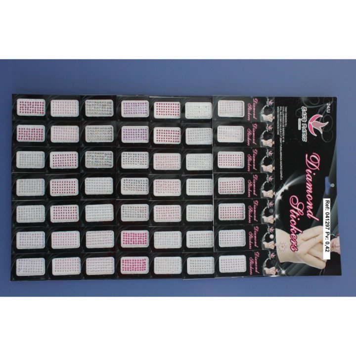 041297 : PIEDRAS DECORA CON ADESIVOS 49/U