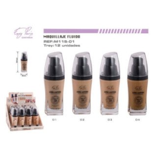 M115-01 : MAQUILLAJE FLUIDO 16H +VIT E 144/U