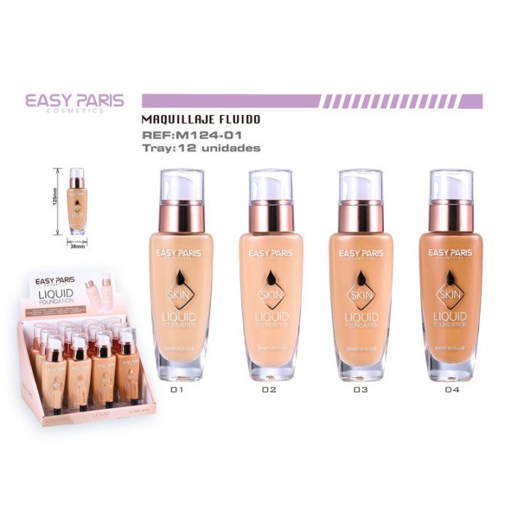M124-01 : MAQUILLAJE FLUIDO 144/U