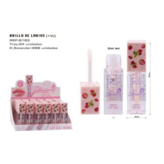 B183-01 : BRILLO LABIAL +VC STRAWBERRY 288/C