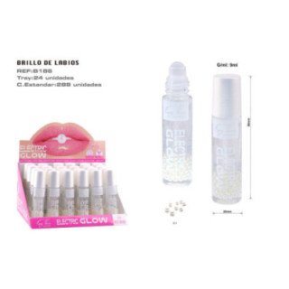B186-01 : BRILLO LABIAL ELECTRIC GLOW PERLAS 288/C