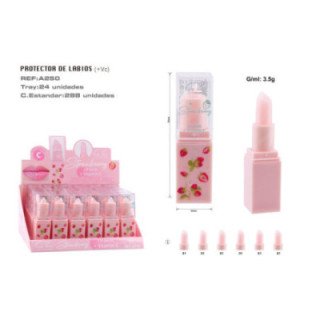 A250-01 : PROTECTOR LABIAL+VC STRAWBERRY 288/C