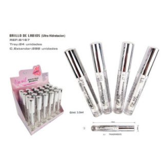 B167-01 : B. DE LABIOS ULTRA HIDRATA OIL ROSA MOSQUETA 24/U 288/C