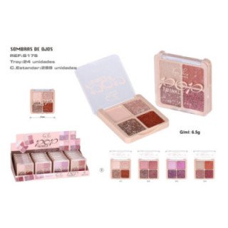S175-01 : PALETA SOMBRAS 24/U 288/C