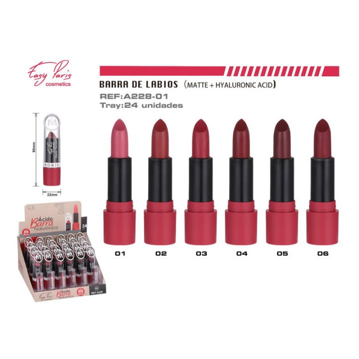 A228-01 : B.LABIOS SEDOSO+ACID HIALURONIC 24/U 288/C