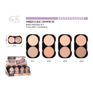 M093-01 : MAQ.COMPACTO PRESSED POWDER 24/U 288/C