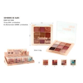 S199-01 : PALETA DE S. DE OJOS EYESHADOW 288/C