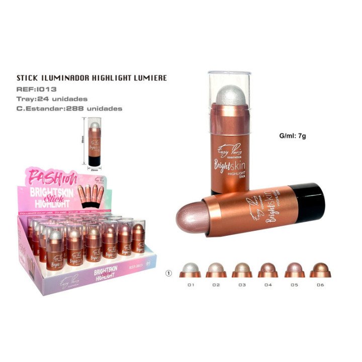 I013-01 : ILUMINADOR BRIGHT SKIN 24/U 288/C