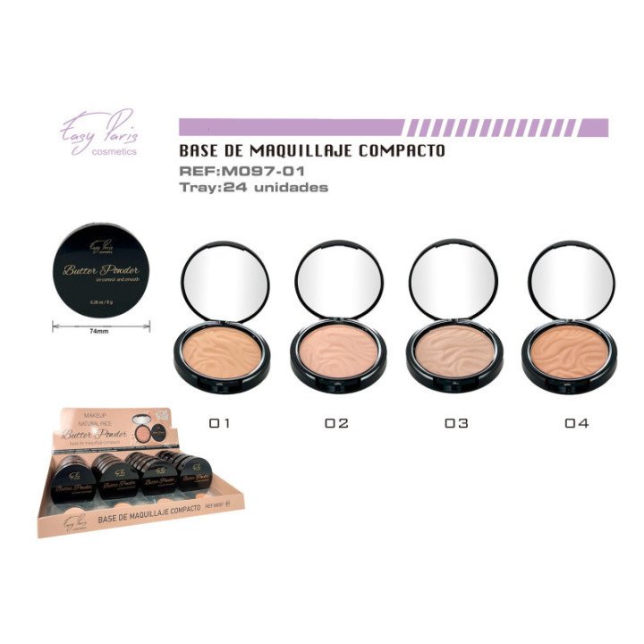 M097-01 : BASE DE MAQ.BETTER CREAM 24/U 288/C