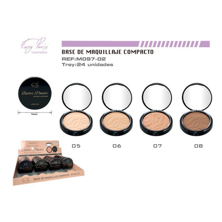 M097-02 : BASE DE MAQ.BETTER CREAM 24/U 288/C