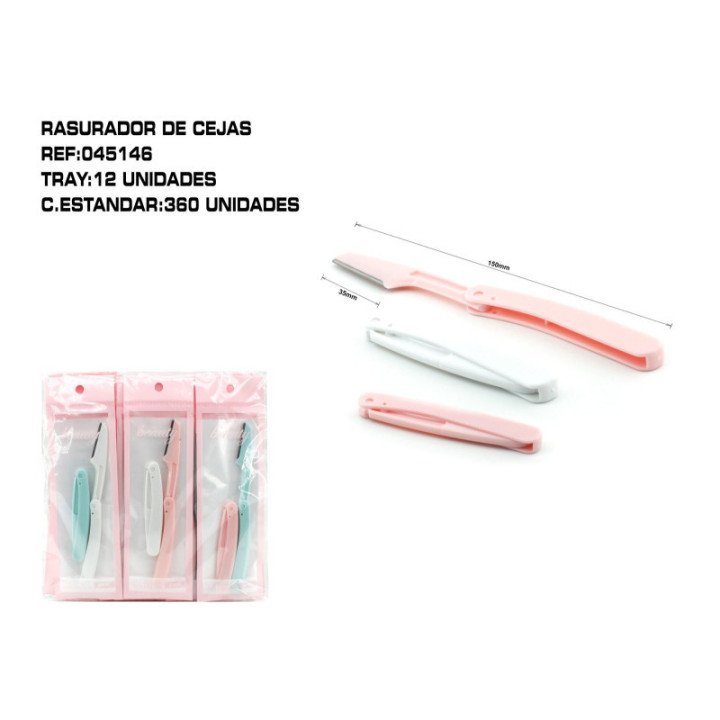 045146 : 2 RASURADOR DE CEJAS 360/U