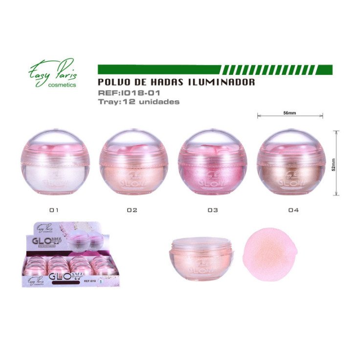 I018-01 : POLVO DE HADAS GLOW HIGHLIGHT 144/U