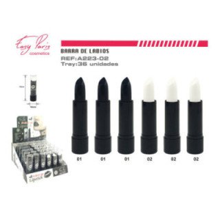 A223-02 : B.DE LABIOS NEG/BLANC 36/U 432/C