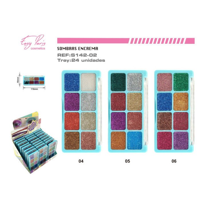 S142-02 : SOMBRA DE OJOS CREMA 24/U 288/U