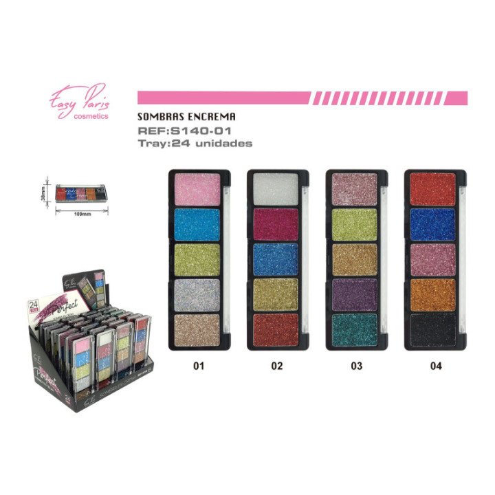 S140-01 : S.CREMA 5 COLORS 24/U 288/C