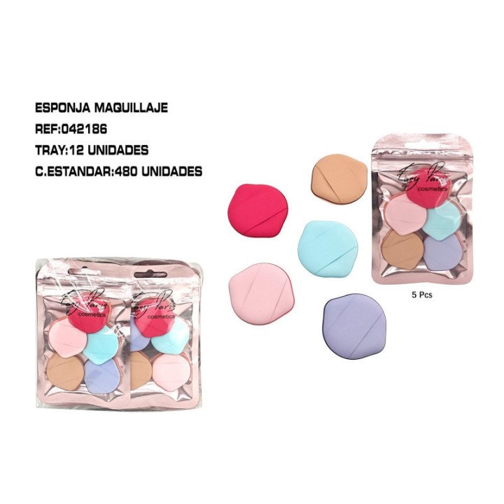 042186 : 5 MINIS BORLAS DE MAQ.LATEX 12/U