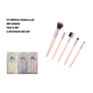 046235 : SET 5 PINCEL MAQ.6/U 360/C
