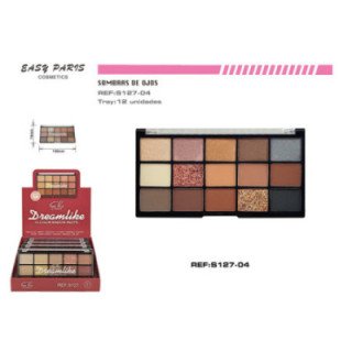 S127-04 : PALETA S.DE OJOS 15COLORS 144/U