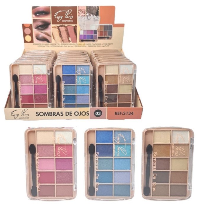 S134-03 : S.DE OJOS 10 COLORS 24/U 288/C