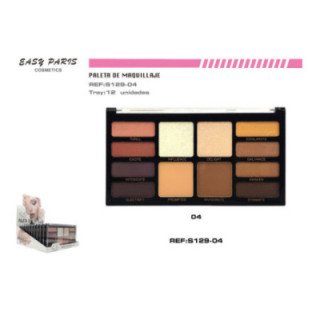 S129-04 : KIT MAQ.SOMBRA+COLORETE+ILUMINADOR+COMPAC 12/U 144/C