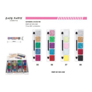 S124-02 : S.DE OJOS GLITTER 24/U 288/U