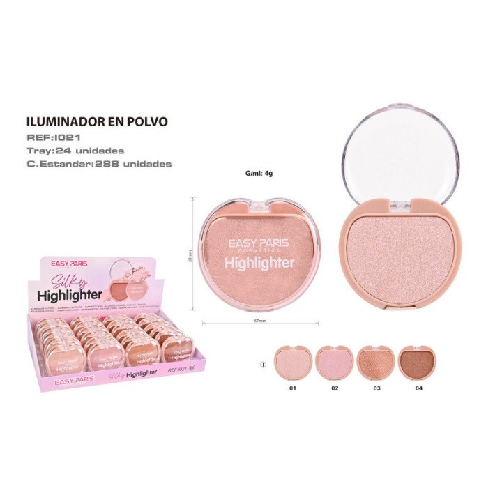 I021-01 : ILUMINADOR SILKY HIGLIGTHER 288/U