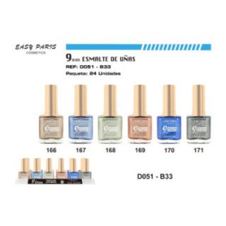 D051-B33 : LACA DE UÑAS 9 DIAS 24/U 288/U