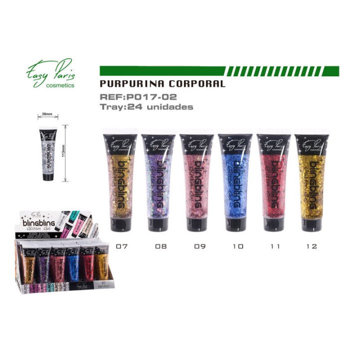P017-02 : GLITTER GEL 24/U 288/U