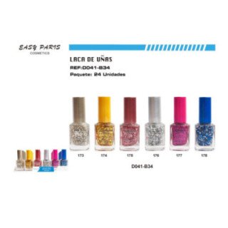 D041-B34 : LACA DE UÑAS PURPURINA 288/C