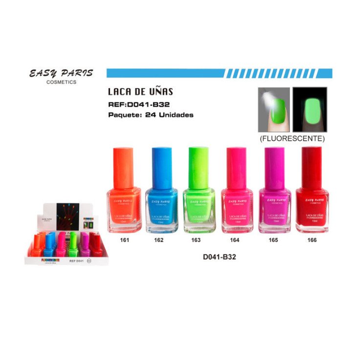 D041-B32 : LACA DE UÑAS FLUORESCENTE 288/U