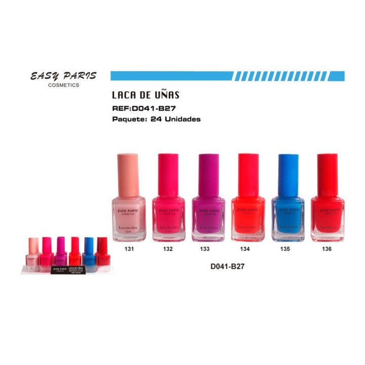 D041-B27 : LACA DE U?AS BANDEJA 288/C