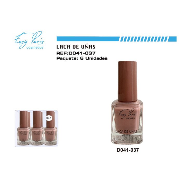 D041-037 : LACA DE UÑAS BEIGE PASTEL 144/U