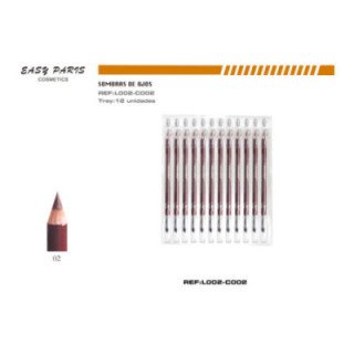 L002-C02 : LAPIZ CON SACAPUNTA+DIFUMINADOR 12/U 144