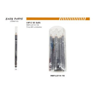 L014-16 : LAPIZ CORTO DE MADERA GRIS 288/U