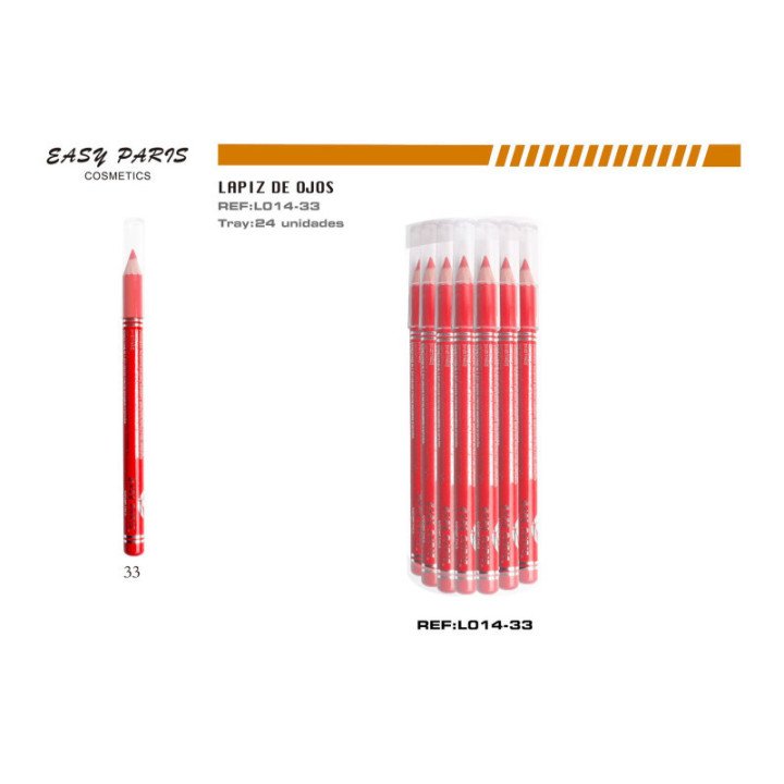 L014-33 : LAPIZ CORTO ROJO VIVO 288/U