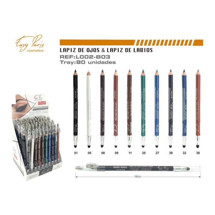 L002-B03 : EXP LAPIZ MADERA 80/U 960/C