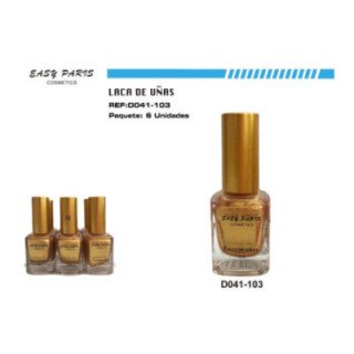 D041-103 : LACA DE UÑAS GOLD EASY PARIS 144/U