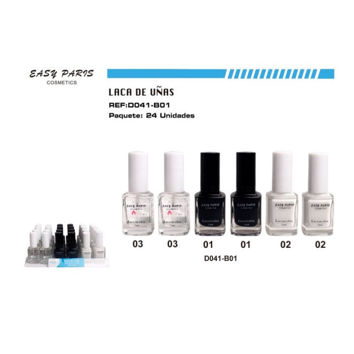 D041-B01 : LACA DE U?AS BANDEJA 288/C