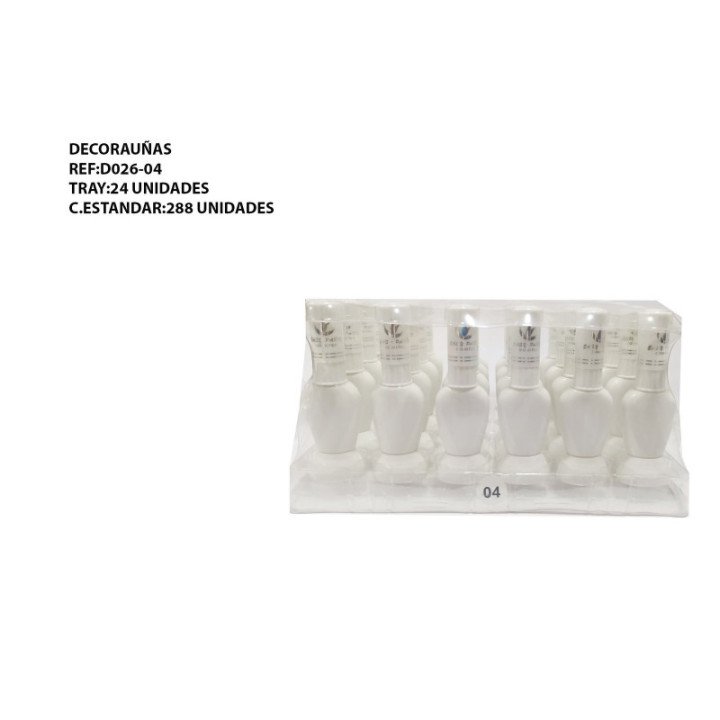 D026-004 : DECORAUÑAS BLANC EASY PARIS 288U